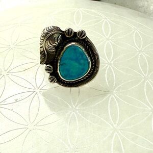 Silver Turquoise Ring